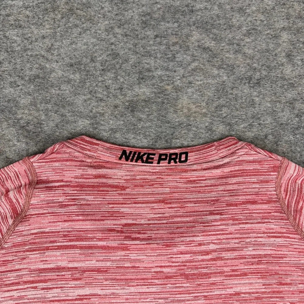 Nike Pro Dri Fit T-Shirt Tee Red Mens Medium M
